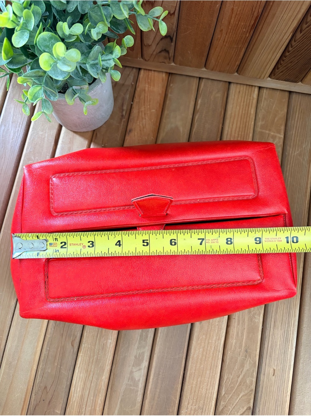 Vintage St Thomas Valet Kit Red Travel Case Retro Toiletry Grooming Bag - Picture 8 of 9